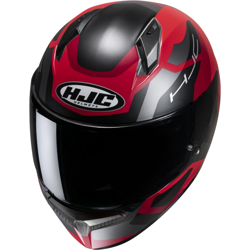 Integralna motociklistička kaciga HJC C10 Tins MC1SF crno-sivo-crvena