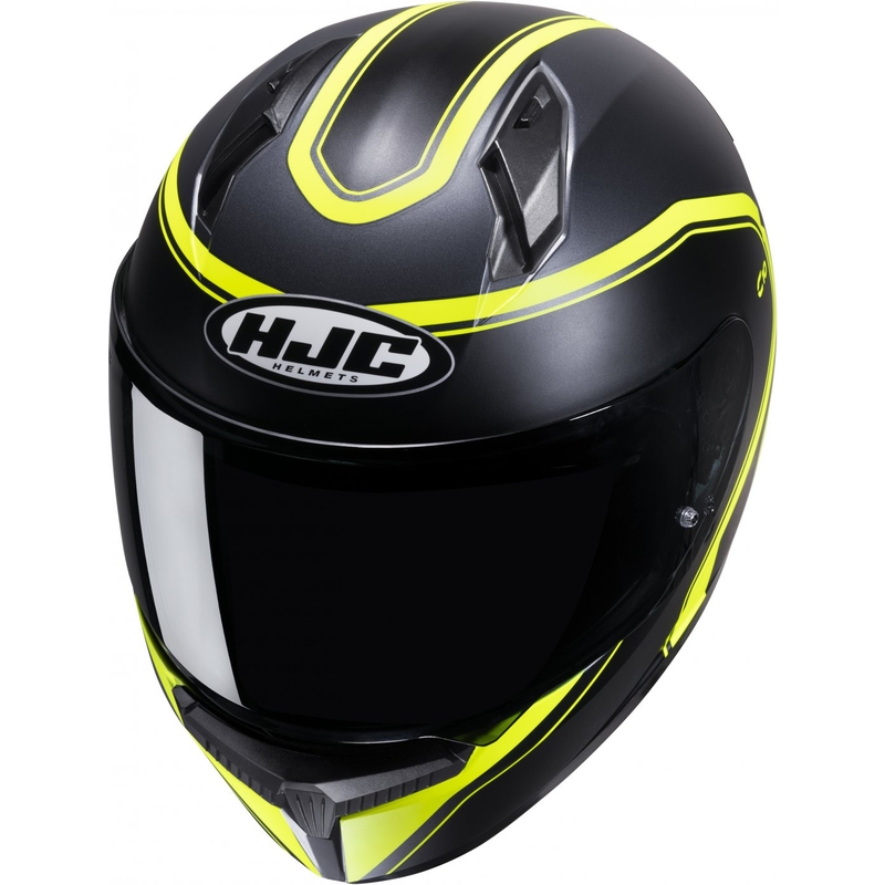 Integralna motociklistička kaciga HJC C10 Elie MC3HSF crno-fluo žuta