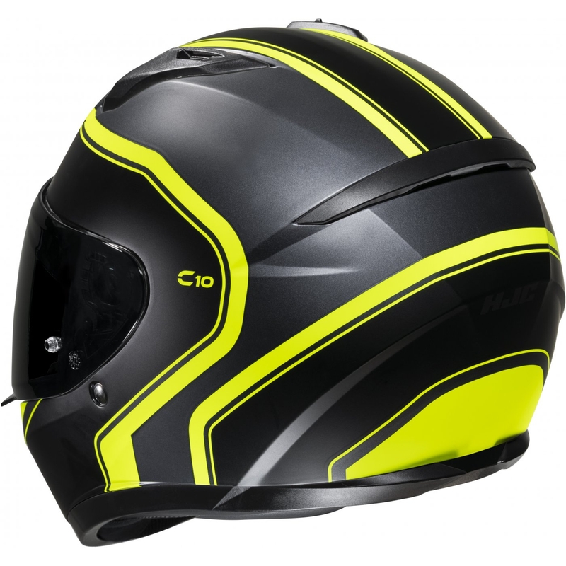 Integralna motociklistička kaciga HJC C10 Elie MC3HSF crno-fluo žuta