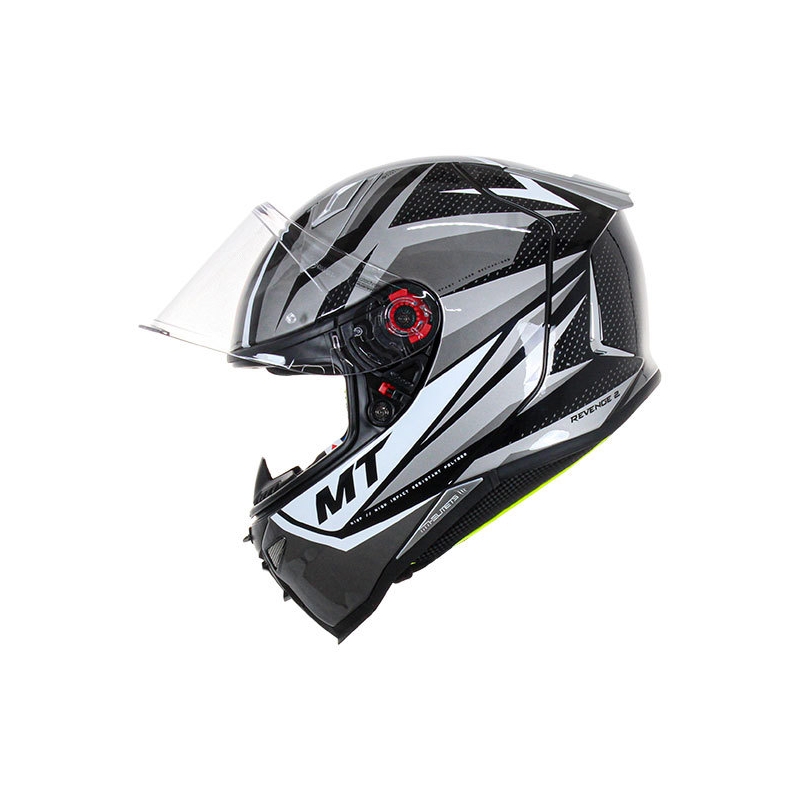 MT FF110 Revenge 2 Full Face motociklistička kaciga Kley Bijelo-Sivo-Crna Rasprodaja