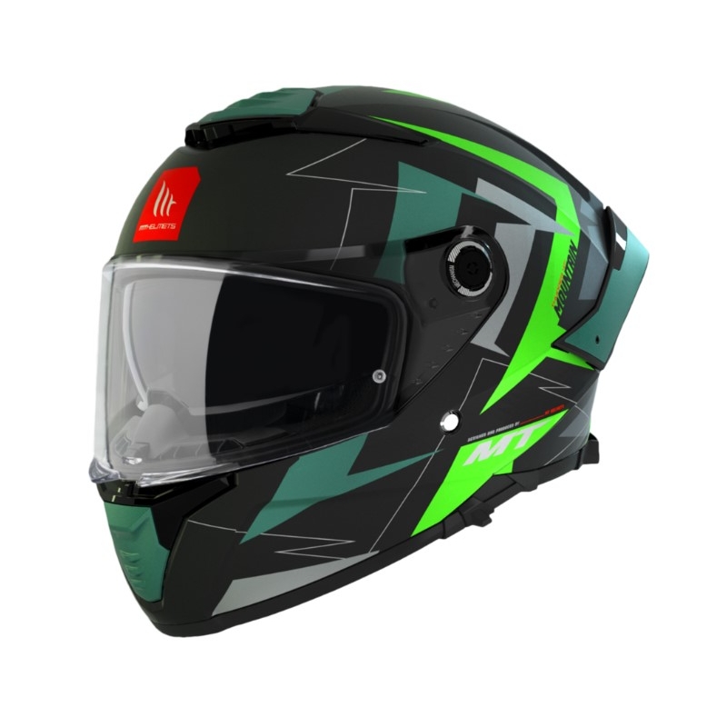 Integralna motociklistička kaciga MT FF118SV Thunder 4 SV Mountain B6 crno-zelena rasprodaja