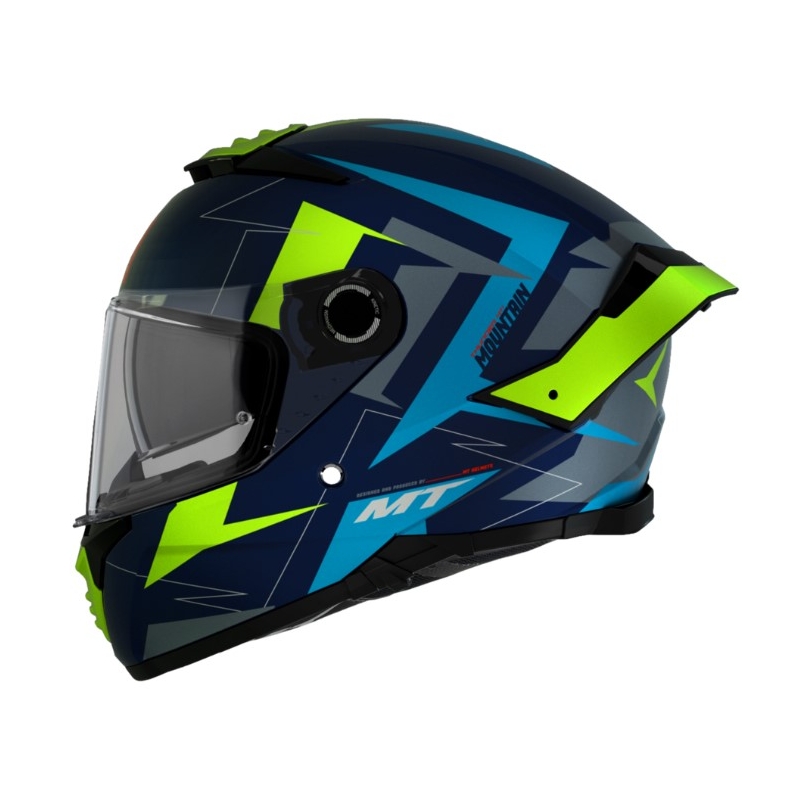 Integralna motociklistička kaciga MT FF118SV Thunder 4 SV Mountain C7 sivo-zeleno-plava