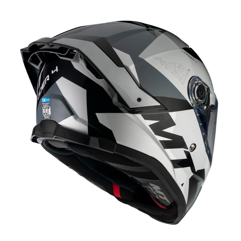 Integralna motociklistička kaciga MT Thunder 4 SV Fade siva
