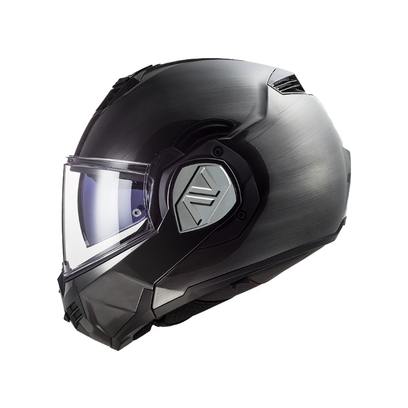 LS2 FF906 Advant Jeans 06 Flip Up motociklistička kaciga siva