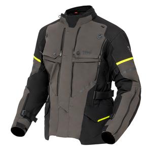 Motociklistička jakna Rebelhorn Range antracit-crna-fluo žuta
