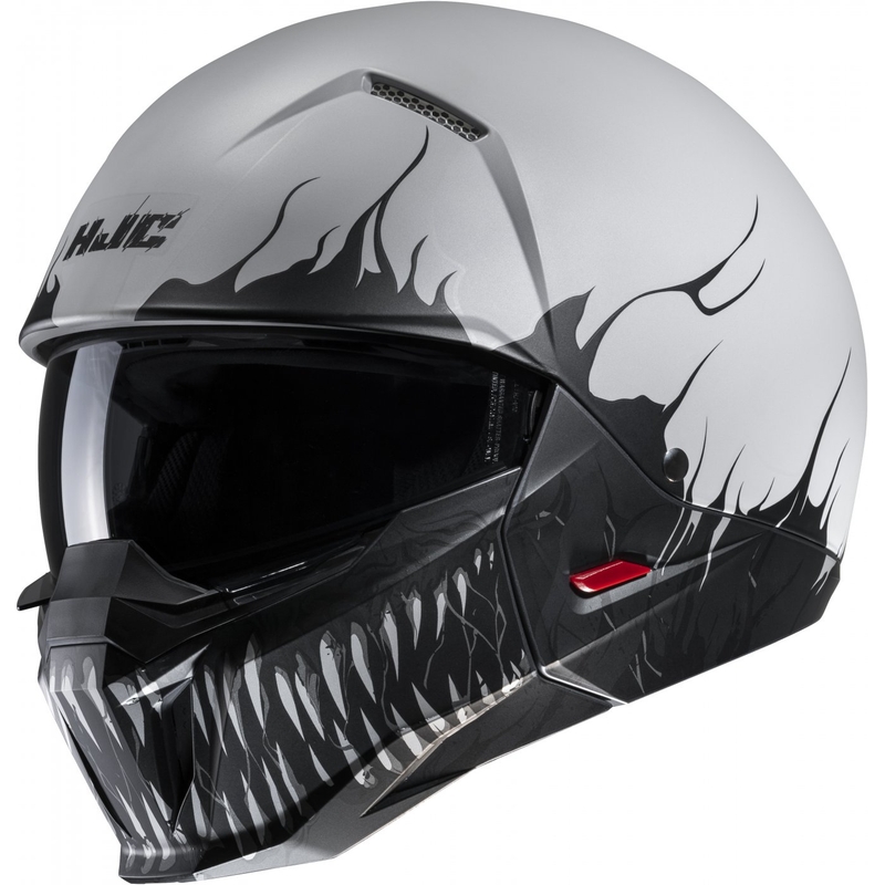 HJC i20 Scraw MC10SF otvorena kaciga crno-siva