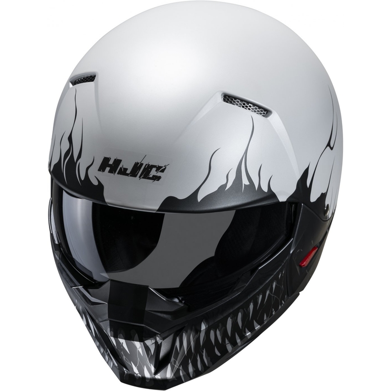 HJC i20 Scraw MC10SF otvorena kaciga crno-siva