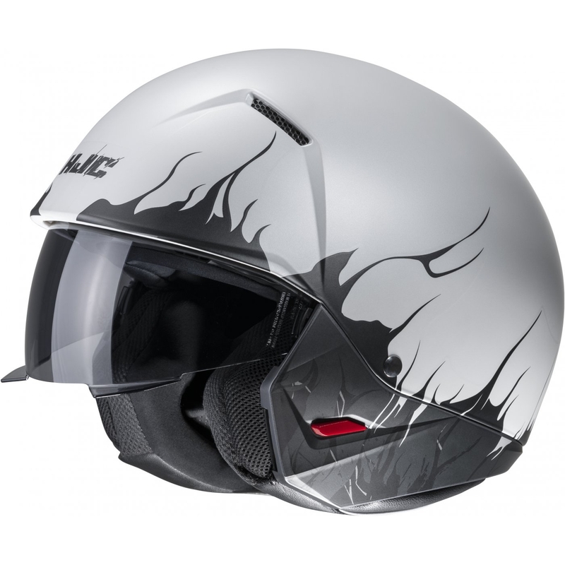 HJC i20 Scraw MC10SF otvorena kaciga crno-siva