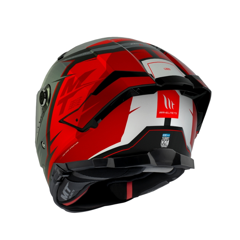 Integralna motociklistička kaciga MT Thunder 4 SV Pental B5 sivo-crvena rasprodaja
