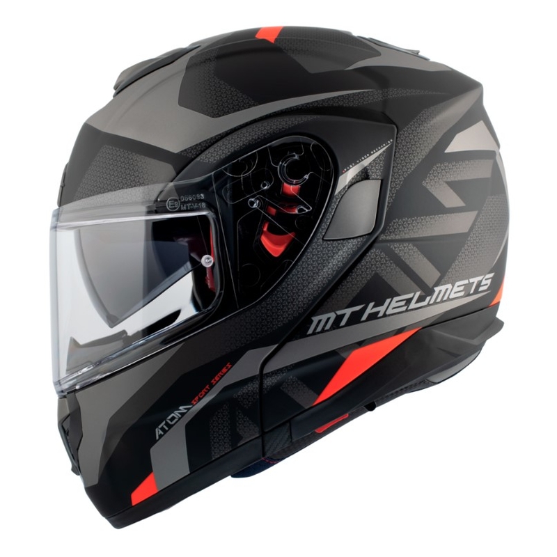 Motociklistička kaciga na preklop MT Atom SV Skill A1 crna