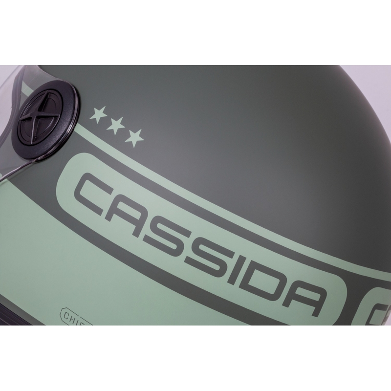 Cassida Handy Plus Chief otvorena motociklistička kaciga zelena