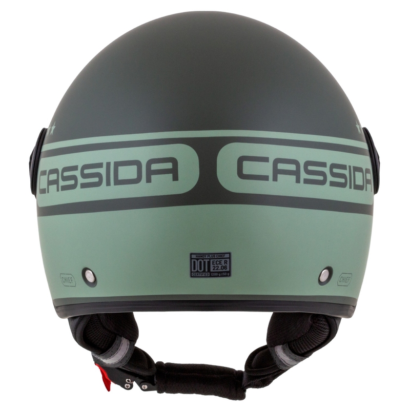 Cassida Handy Plus Chief otvorena motociklistička kaciga zelena