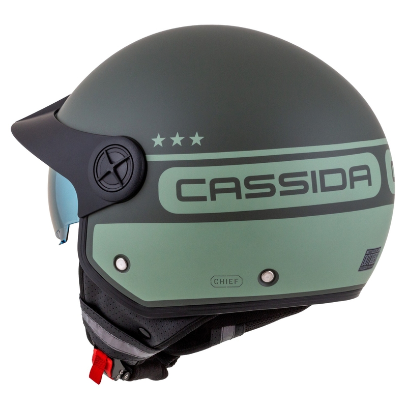 Cassida Handy Plus Chief otvorena motociklistička kaciga zelena