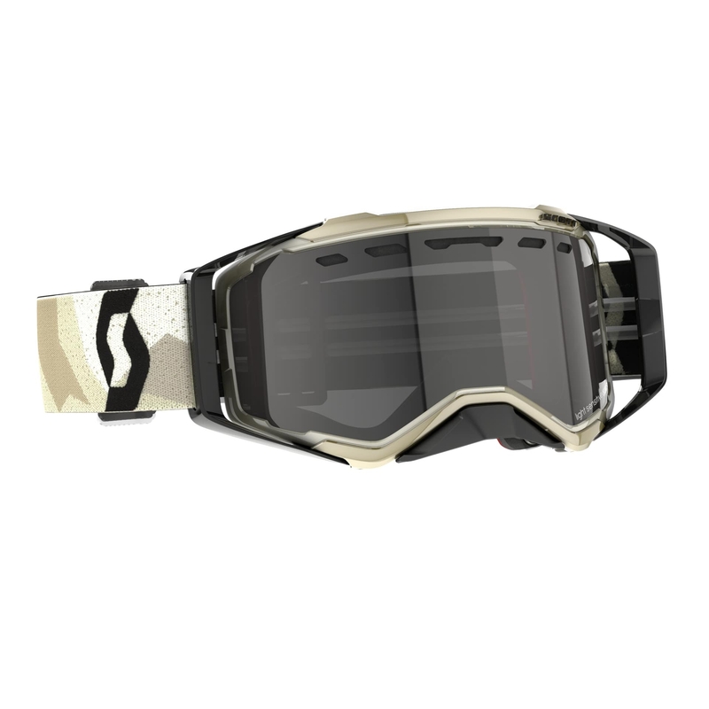 Motocross naočale SCOTT Enduro LS camo bež-crno-sive
