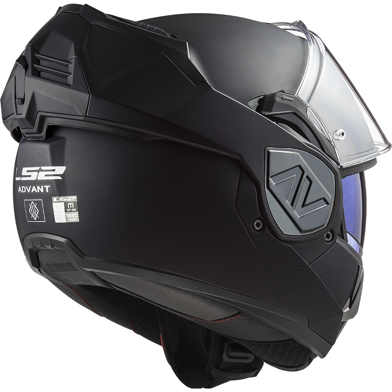 Preklopna motociklistička kaciga LS2 FF906 Advant Solid crna mat