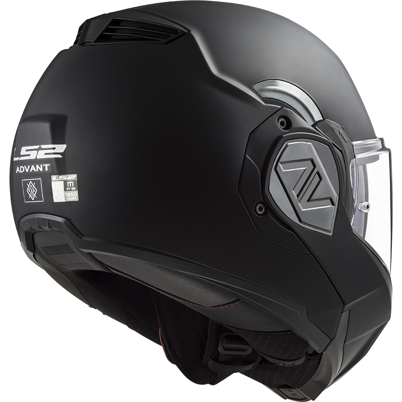 Preklopna motociklistička kaciga LS2 FF906 Advant Solid crna mat