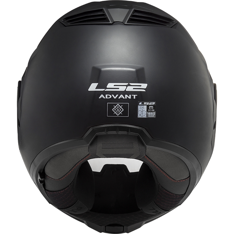 Preklopna motociklistička kaciga LS2 FF906 Advant Solid crna mat