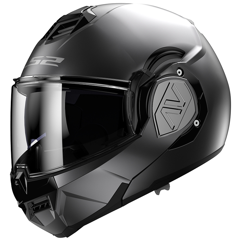 Motociklistička kaciga na preklop LS2 FF906 Advant Solid titanium mat