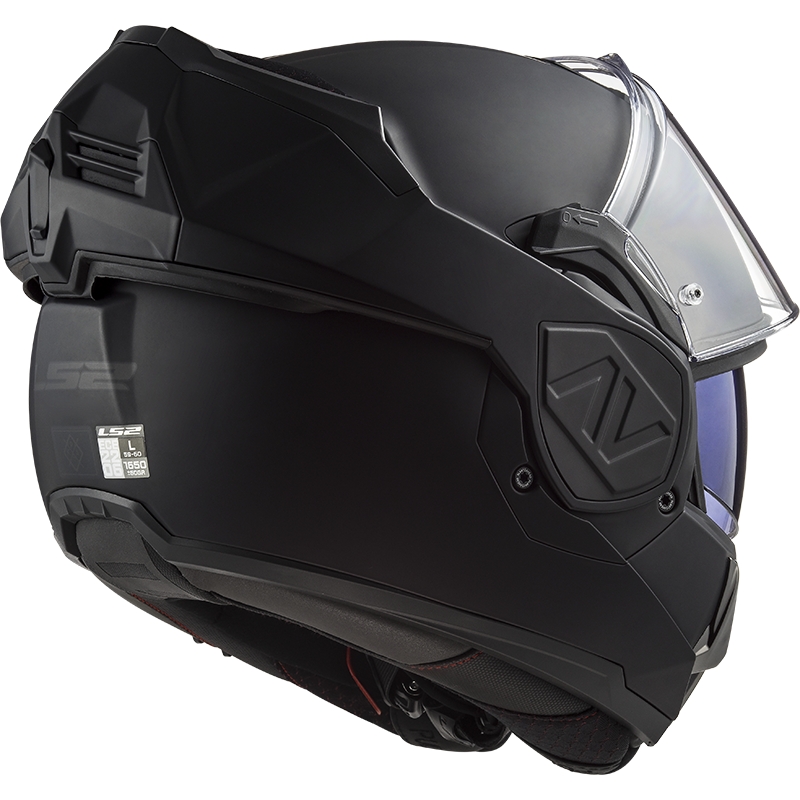 LS2 FF906 Advant Noir-06 preklopna motociklistička kaciga crna