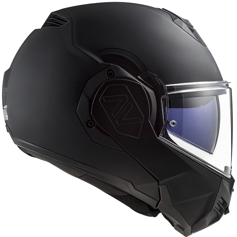 LS2 FF906 Advant Noir-06 preklopna motociklistička kaciga crna