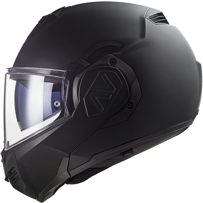 LS2 FF906 Advant Noir-06 preklopna motociklistička kaciga crna