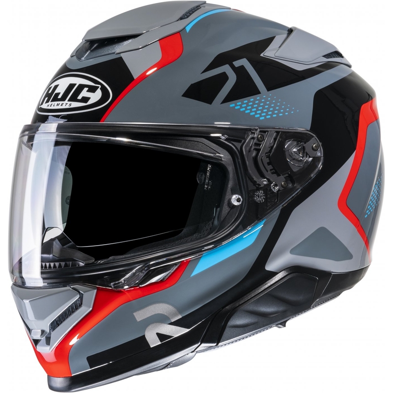 Integralna motociklistička kaciga HJC RPHA 71 Hapel MC21 crna-plava-crvena-siva rasprodaja