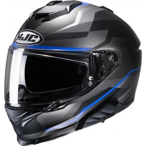 Integralna motociklistička kaciga HJC i71 Nior MC2SF sivo-plava