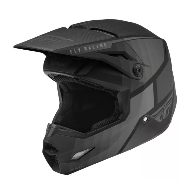 Motocross kaciga FLY Racing Kinetic Drift crno-siva