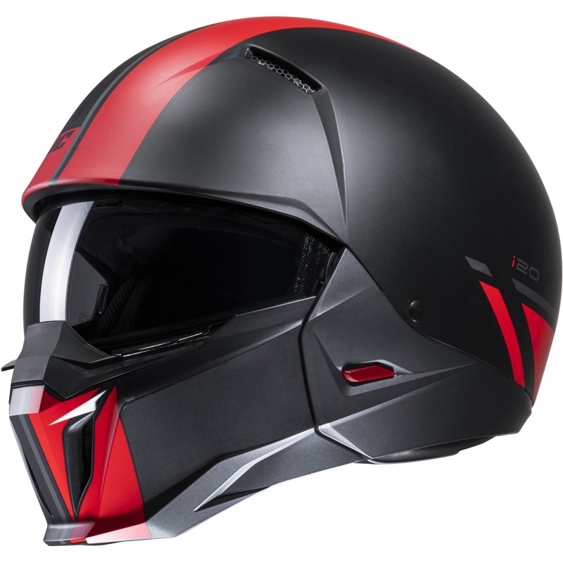 Otvorena kaciga HJC i20 Batol MC1SF crveno-crna rasprodaja