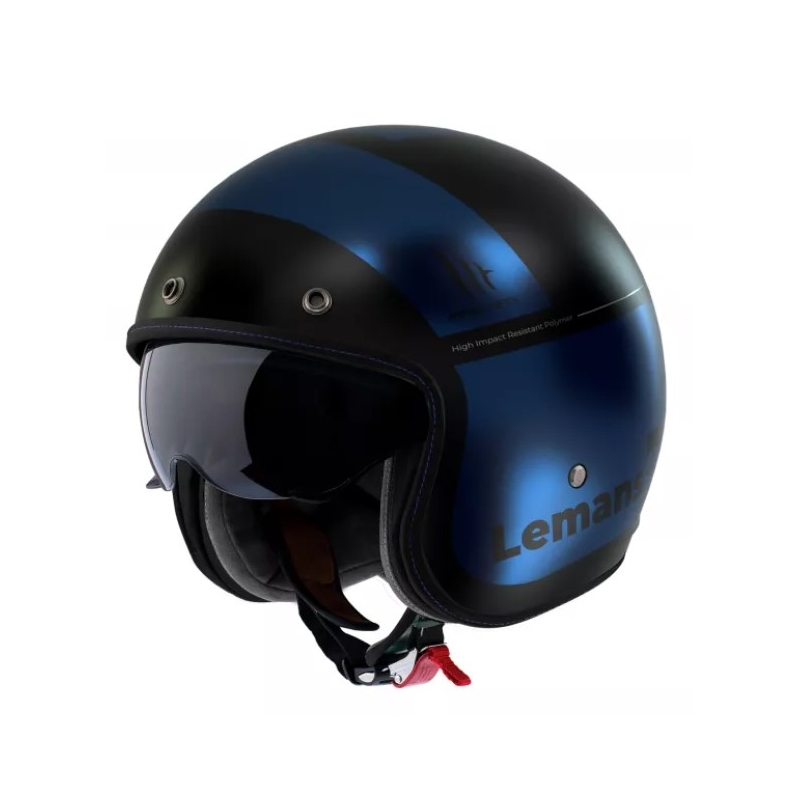 Otvorena motociklistička kaciga MT LeMans 2 SV Quality B7 crno-plava