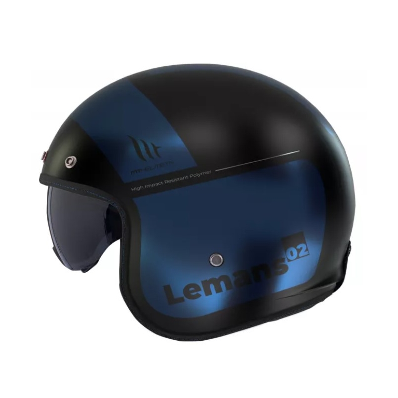 Otvorena motociklistička kaciga MT LeMans 2 SV Quality B7 crno-plava