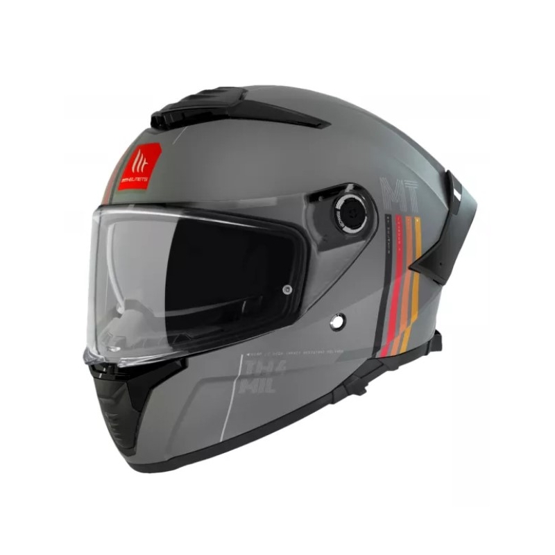 Rasprodaja MT Thunder 4 SV Mil C2 siva mat integralna motociklistička kaciga