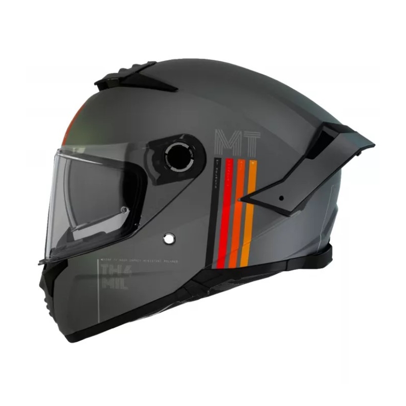 Rasprodaja MT Thunder 4 SV Mil C2 siva mat integralna motociklistička kaciga