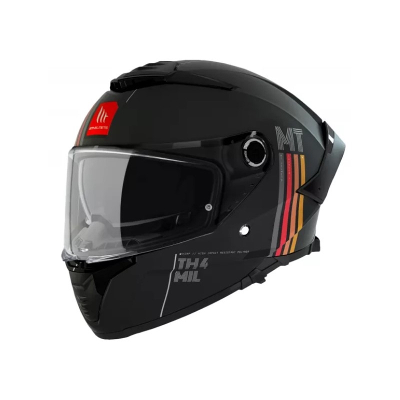 Integralna motociklistička kaciga MT Thunder 4 SV Mil A11 crna mat rasprodaja
