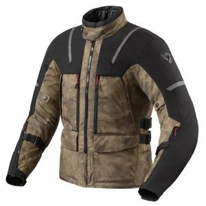 Motociklistička jakna Revit Offtrack 2 H2O crno-smeđa