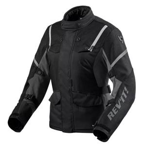 Ženska motoristička jakna Revit Horizon 3 H2O crno-bijela