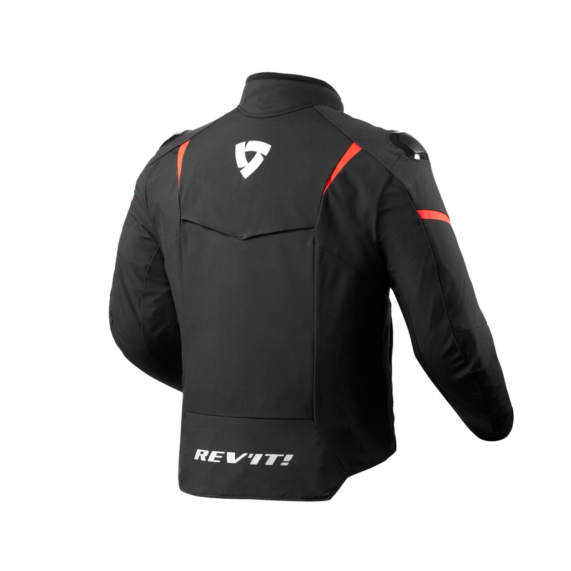 Motociklistička jakna Revit Hyperspeed 2 H2O crno-fluo crvena rasprodaja