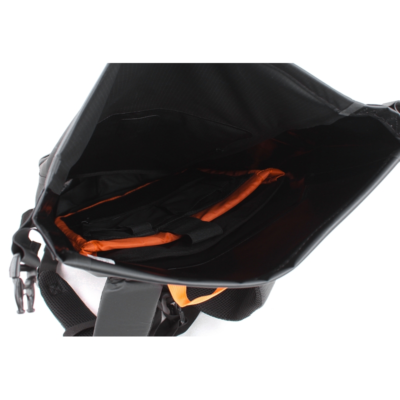 Vodootporni ruksak Oxford AQUA EVO crno-narančasti 22 l