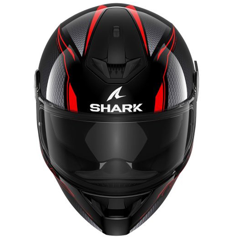 Integralna motociklistička kaciga SHARK D-SKWAL 2 Cadium crno-crvena