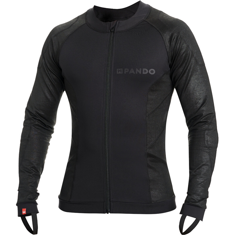 Motoristička majica PANDO MOTO Shell UH 03 crna rasprodaja