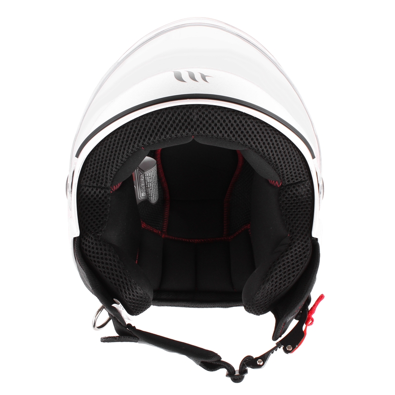 Motociklistička kaciga otvorena MT Street bijela rasprodaja