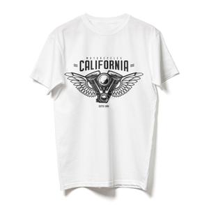 T-shirt RSA California bijela rasprodaja