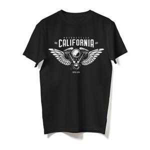 T-shirt RSA California crna rasprodaja