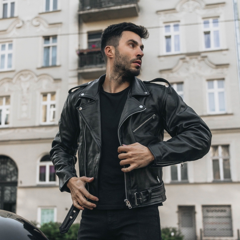 Motociklistička jakna Ozone Ramones crna