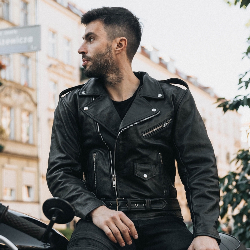 Motociklistička jakna Ozone Ramones crna