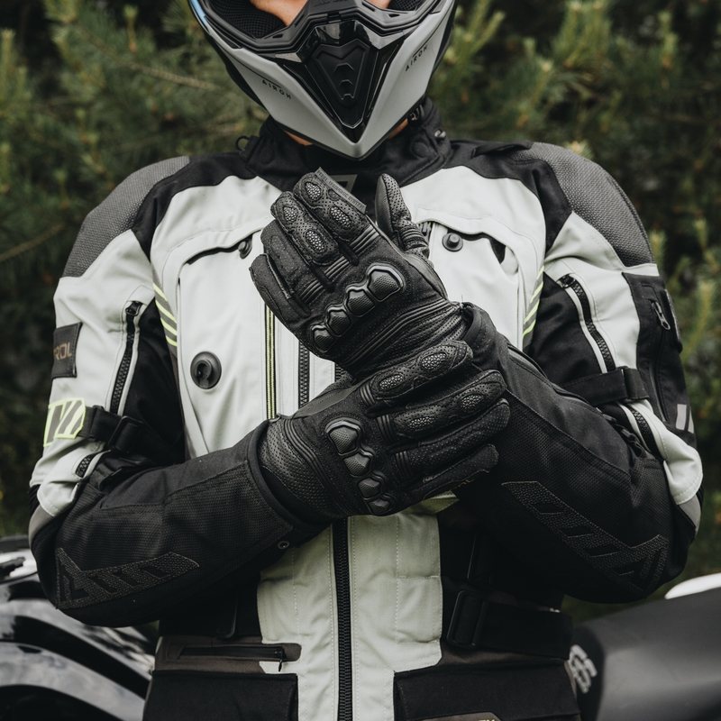 Motociklističke rukavice Rebelhorn Patrol Short crne