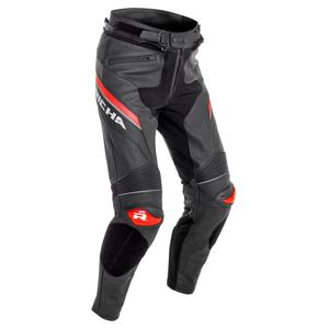 Motociklističkih hlača RICHA Viper 2 Street crno-crvene rasprodaja