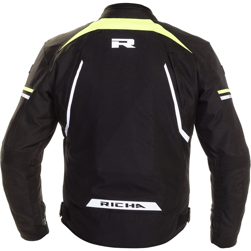 RICHA Gotham 2 crno-fluo žute motociklističke jakne rasprodaja