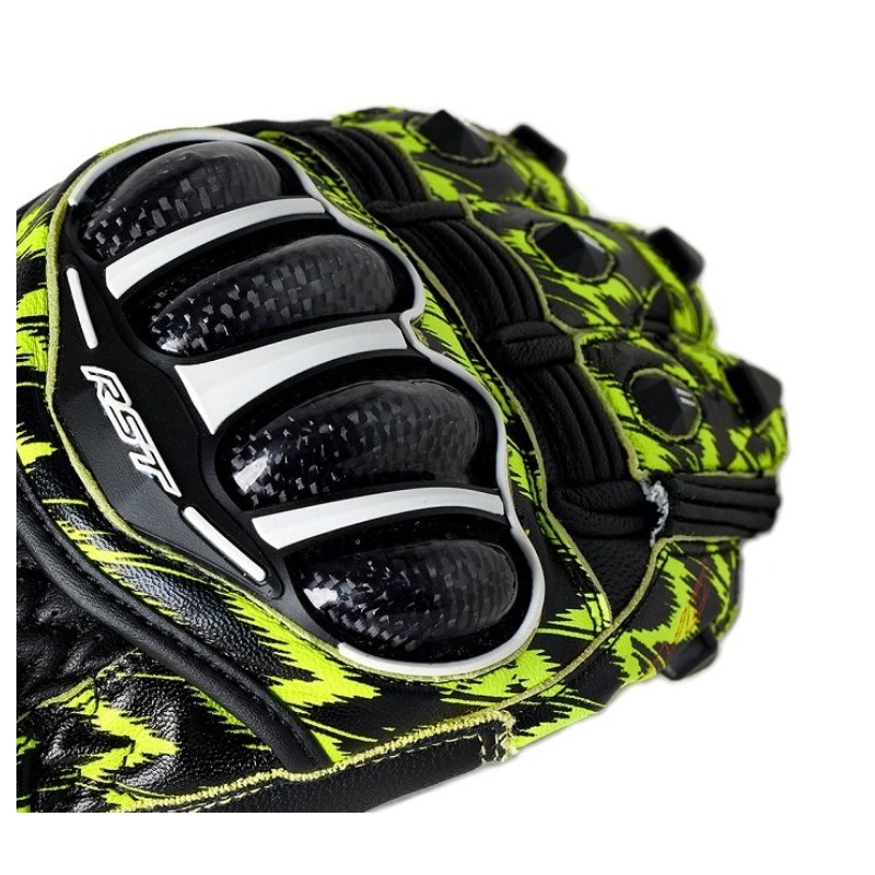 Motorističke rukavice RST Tractech Evo 4 CE crno-žute žarene rasprodaja