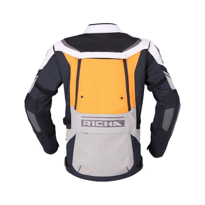 RICHA Infinity 2 Adventure motociklistička jakna Sivo-narančasta rasprodaja